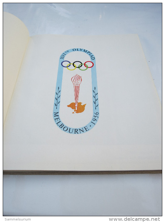 "XVI. Olympiade 1956 Sommerspiele Melbourne" Vom Deutschen Sportbund - Bücher