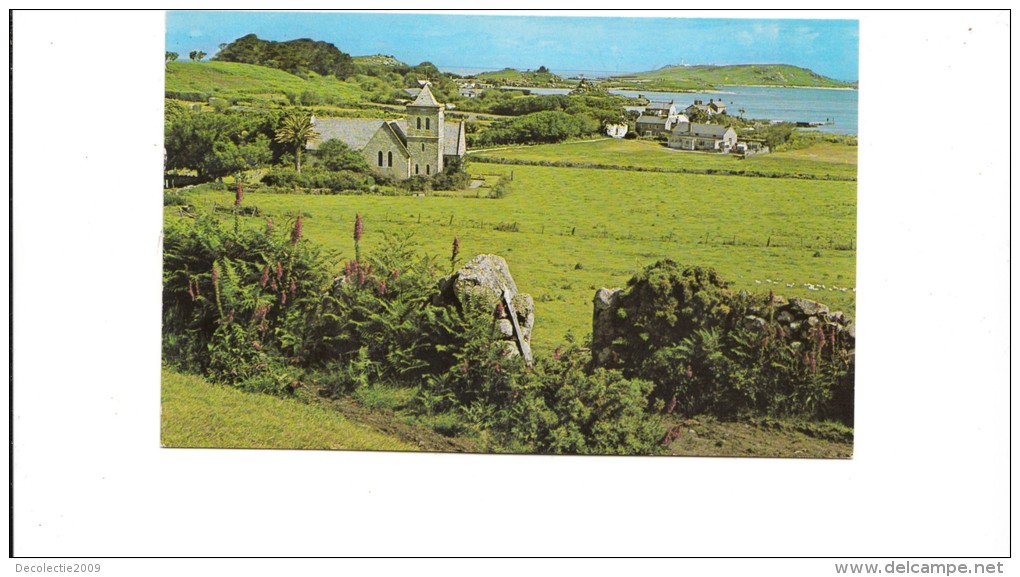 BF14865 Tresco The Church And O  Isles Of Scilly United Kingdom Front/back Image - Andere & Zonder Classificatie