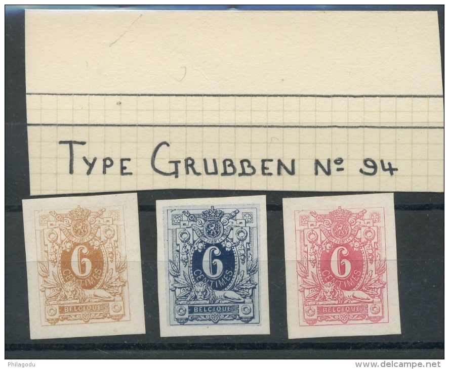 Chiffre   Catalogue Gruben 94 - Proeven & Herdruk