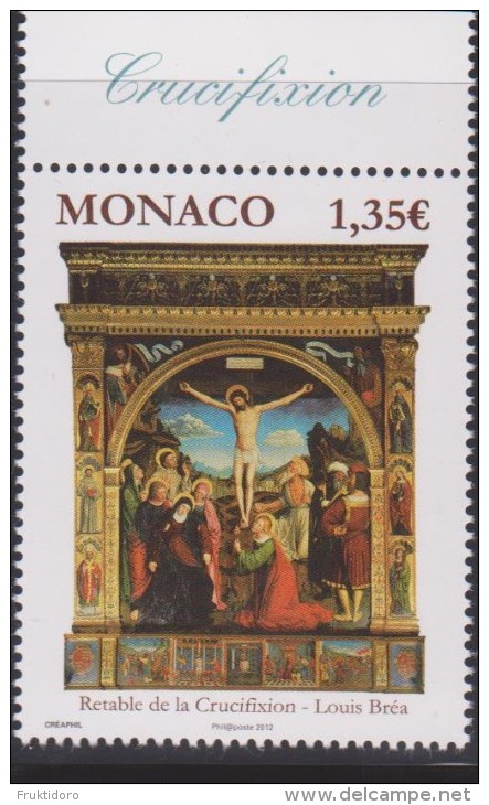 Monaco Mi 3097 Crucifixion By Louis Brea * * 2012 - Unused Stamps