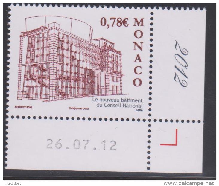 Monaco Mi 3099 Building Of The National Council (Monaco-Ville) * * 2012 - Unused Stamps