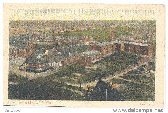 Wijk Aan Zee, Panorama  (in Kleur, Zie De Scan) - Wijk Aan Zee