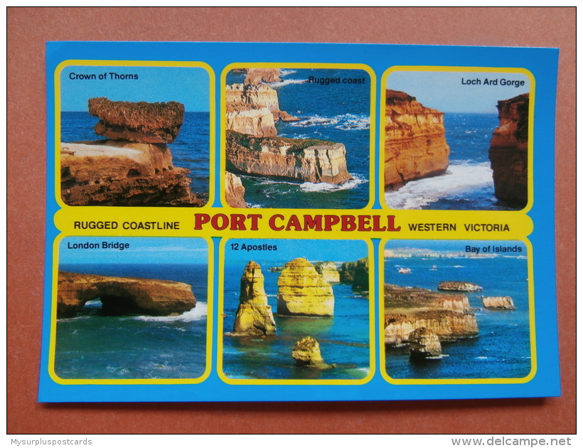 33959 PC: AUSTRALIA:  VICTORIA:   Six Views Of Port Campbell. - Other & Unclassified