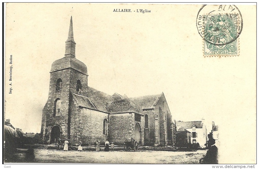 56  ALLAIRE    L EGLISE - Allaire