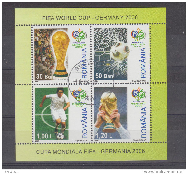 2006  - F.I.F.A. World Cup GERMANY 2006  Mi No Block 381 - Oblitérés
