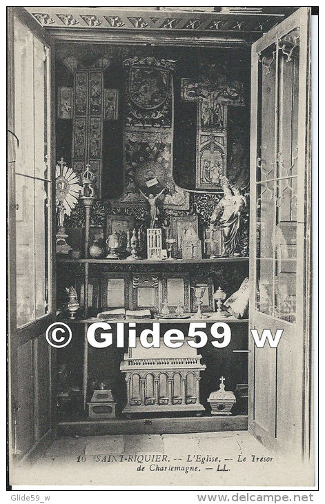 SAINT-RIQUIER - L'Eglise - Le Trésor De Charlemagne - N° 16 - Saint Riquier