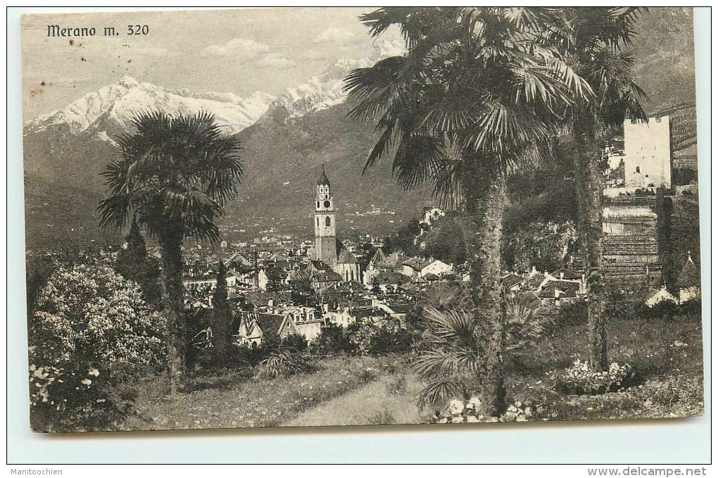 ITALIE MERANO VUE GENERALE - Altri & Non Classificati