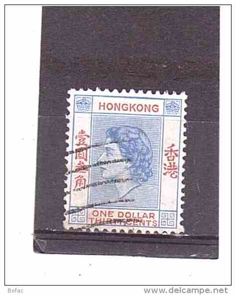 186  OBL  Y&amp;T   (Sa Majesté Elizabeth II)    *HONG-KONG*   29/121 - Used Stamps