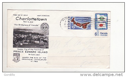 Canada Charlottetown Ile Island  FDC - Commemorative Covers