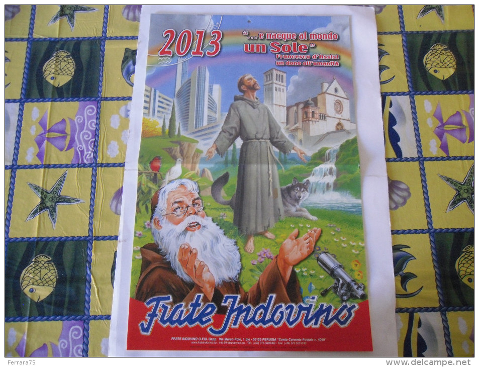 CALENDARIO FRATE INDOVINO 2013 NUOVO - Big : 1981-90