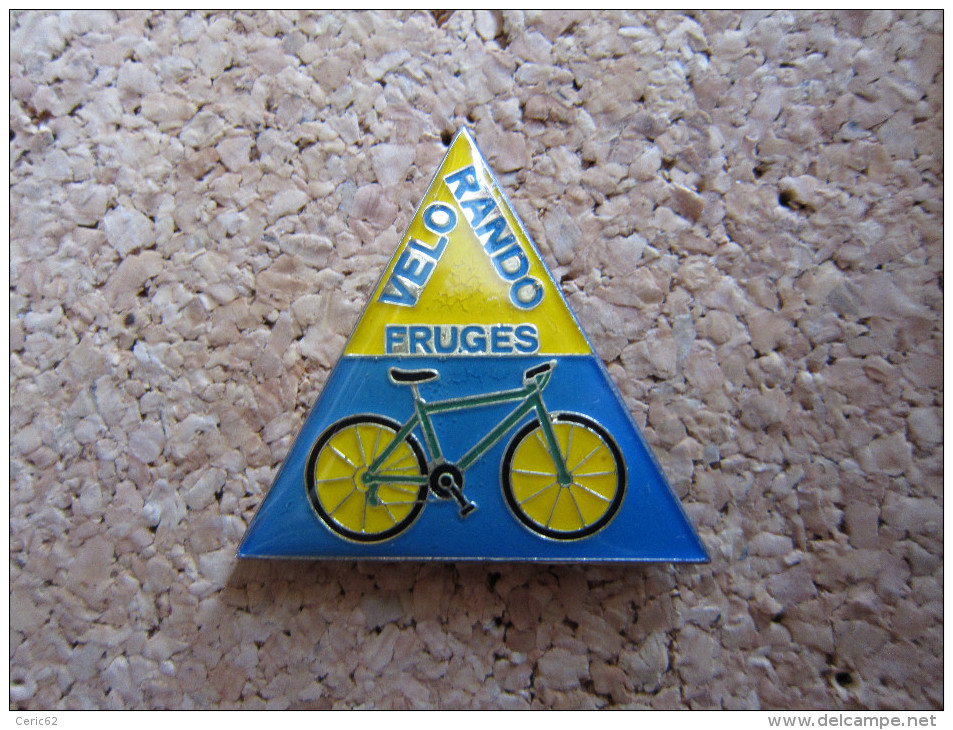 PINS CYCLISME VELO RANDO FRUGES (62) - Radsport