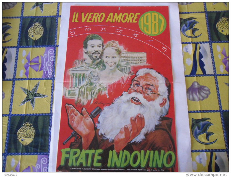 CALENDARIO FRATE INDOVINO 1987 NUOVO - Formato Grande : 1981-90