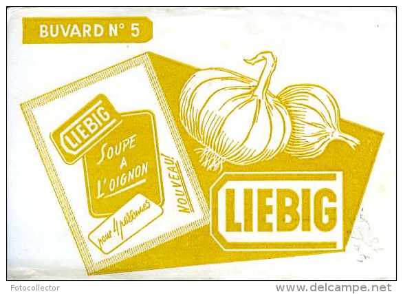 Buvard Potages Liebig N° 5 - Suppen & Sossen