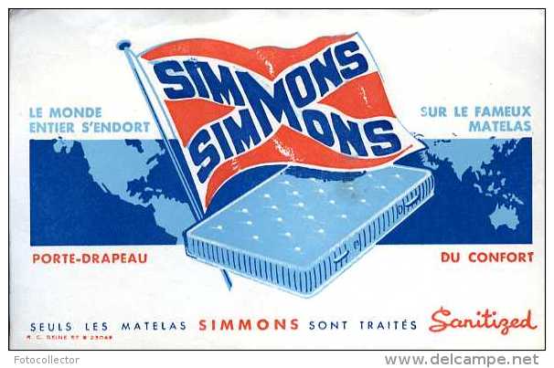 Buvard Matelas Simmons N° 2 - M