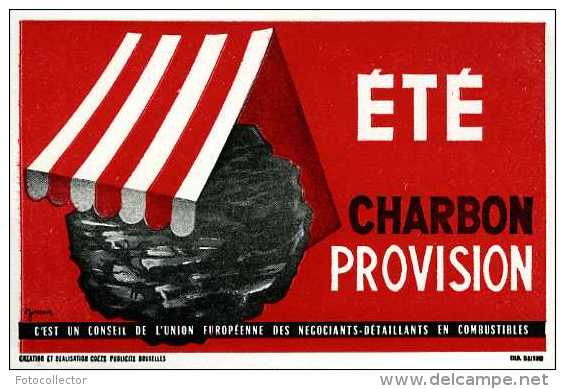 Buvard Été Charbon Provision - C