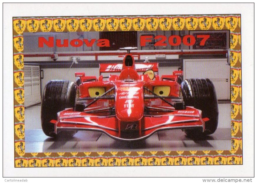 [DC1101] CARTOLINEA - FERRARI - NUOVA F2007 - Grand Prix / F1