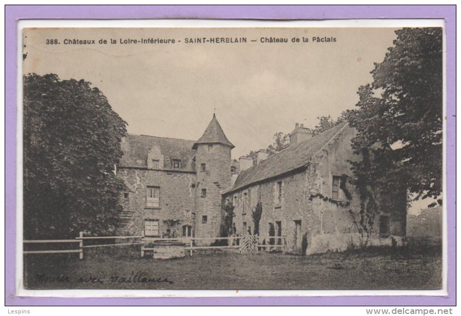 44 - SAINT HERBAIN --  Château De La Pâclais - Saint Herblain