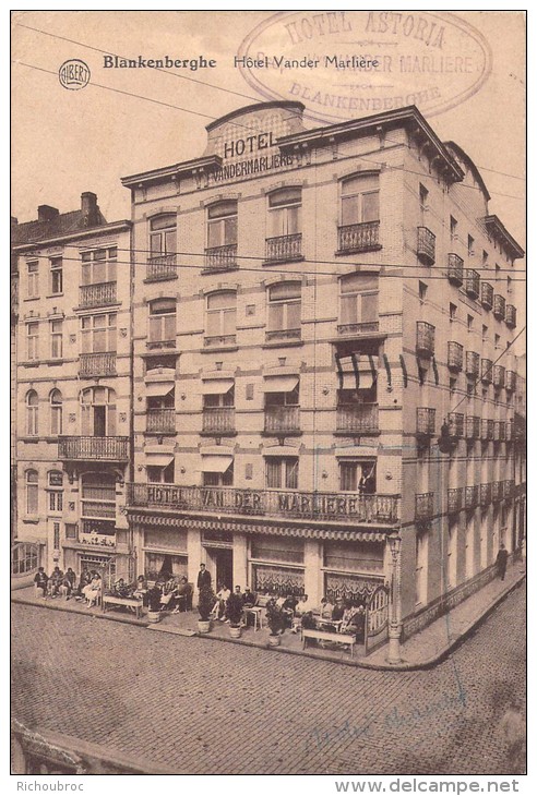 BLANKENBERGHE HOTEL VANDER MARLIERE - Blankenberge