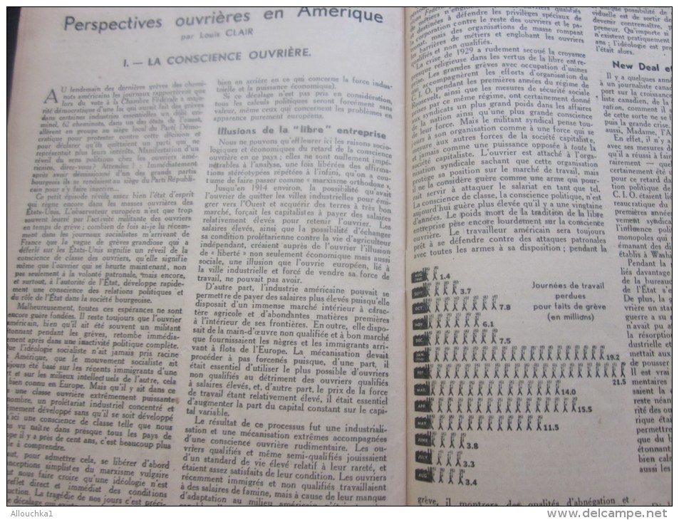 revue "MASSES" socialisme et liberté déc 1946 voir les différents titres illustration la paix sans rameaux mensuel N°6