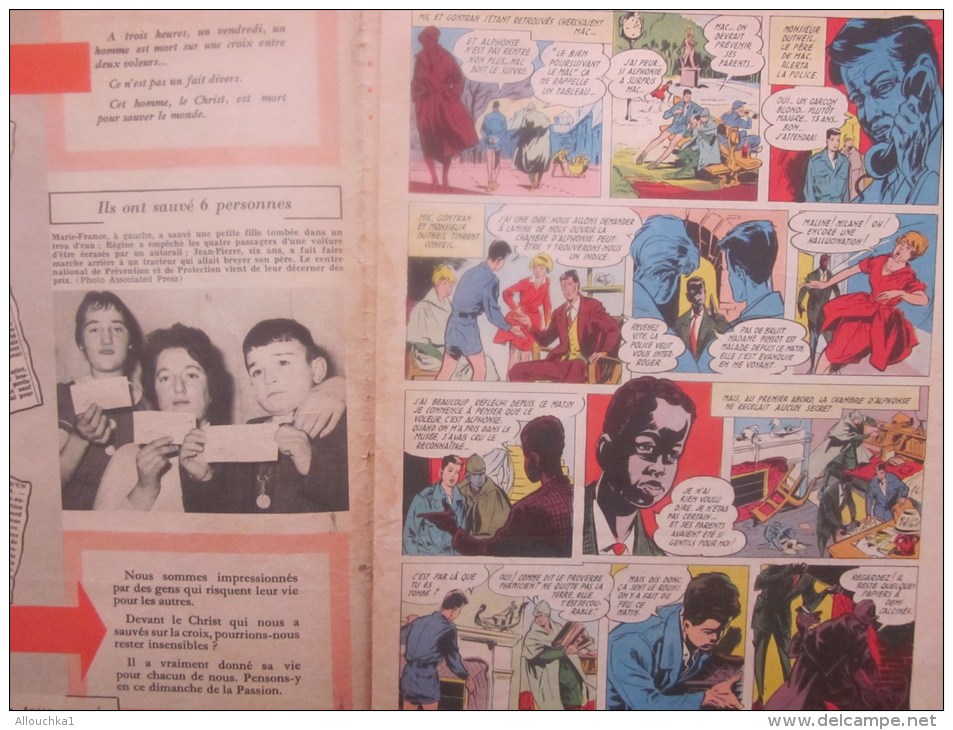 BAYARD &gt;&gt; BD Bandes Dessinées Série Bayard 19 Mars 1961 Vintage - Bayard