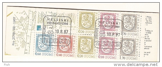 Finland & Brazões Filandeses 1987 (999) - Carnets