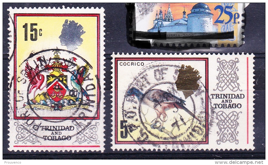 TRINITAD ET TOBAGO  OBLIT.  3 TIMBRES  TB - Trinité & Tobago (1962-...)