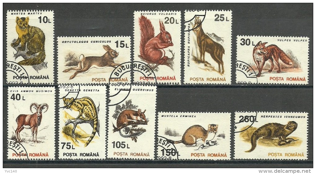 Romania ; 1993 Mammals - Usati