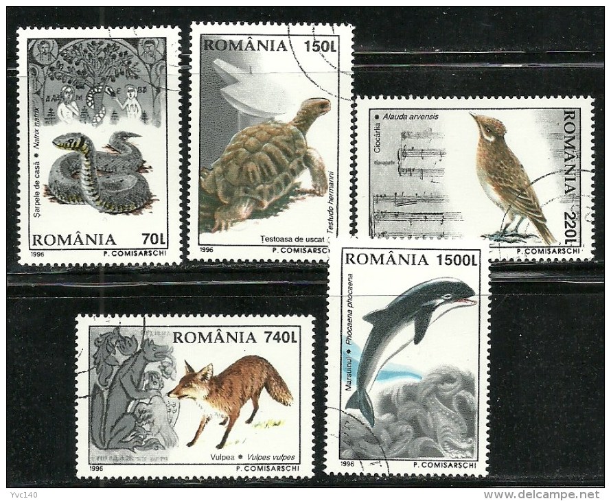 Romania ; 1996 Animals - Gebraucht