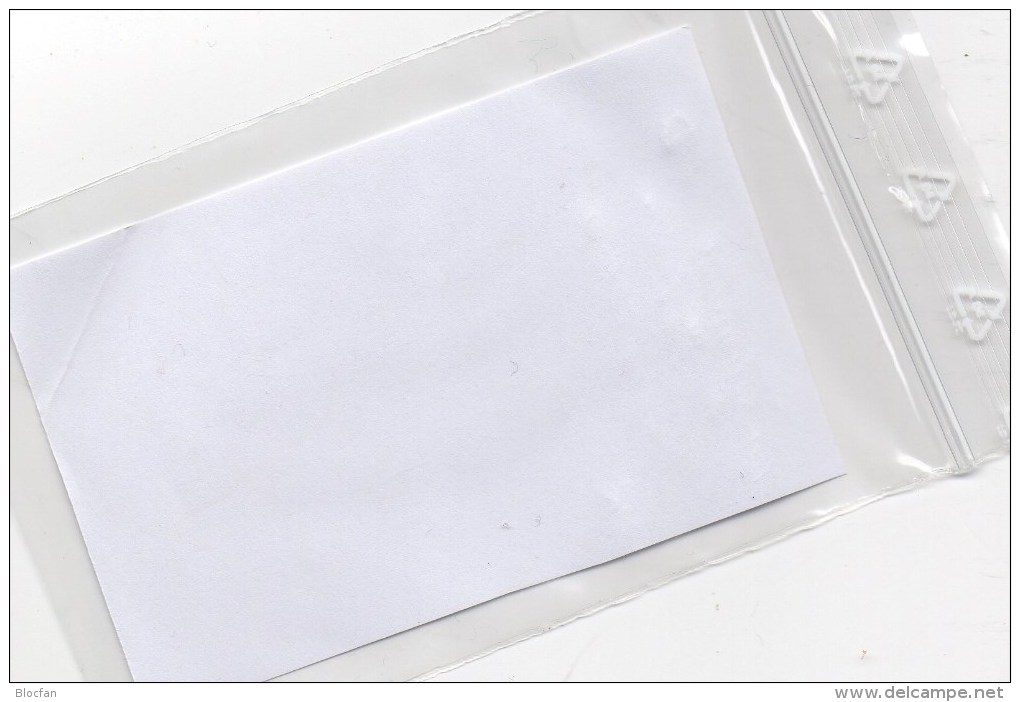 Größte Hüllen Lindner #789 100-Polybeutel Mit Verschluß Neu 24€ Schutz/Einsortieren 300x400mm For Stamp+letter Of World - Enveloppes Transparentes