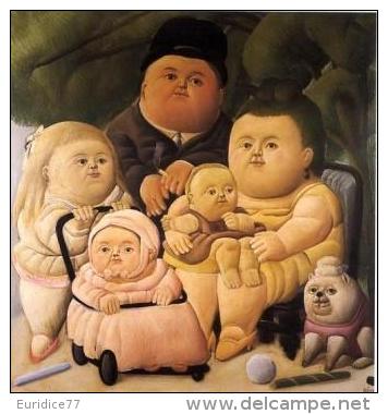 MAGNET (FRIDGE MAGNET) SIZE.7X5 CM. APROX - Fernando Botero - Publicidad