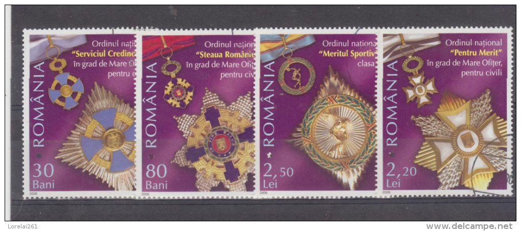 2006 - Ordre National  Mi No 6138/6141 Et Yv No 5158/5161 - Used Stamps