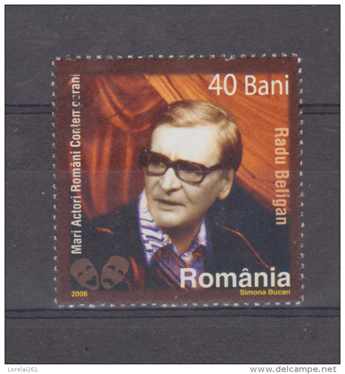 2006 - Grands Acteurs  Mi No 6142 RADU BELIGAN - Used Stamps