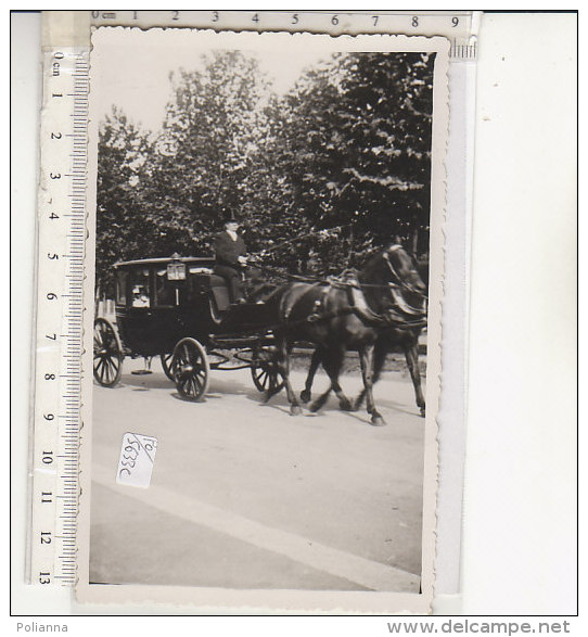 PO5633C# CARROZZA CAVALLI   No VG - Taxis & Fiacres