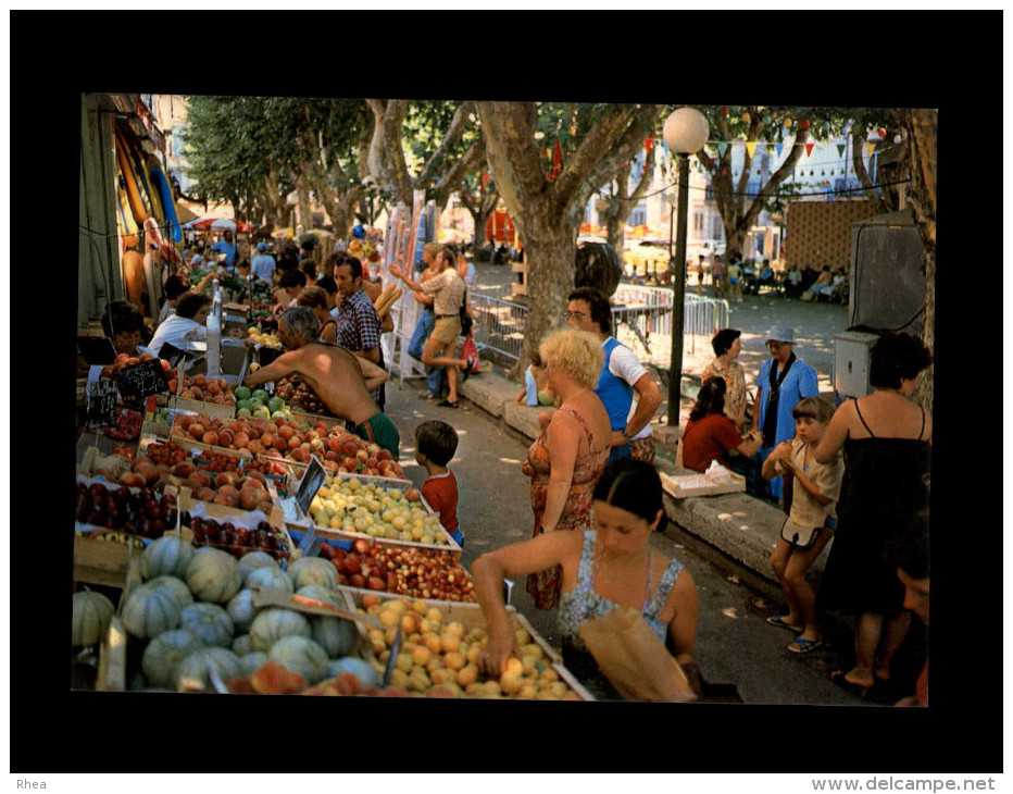 34 - SERIGNAN - Marché Aux Fruits - Autres & Non Classés