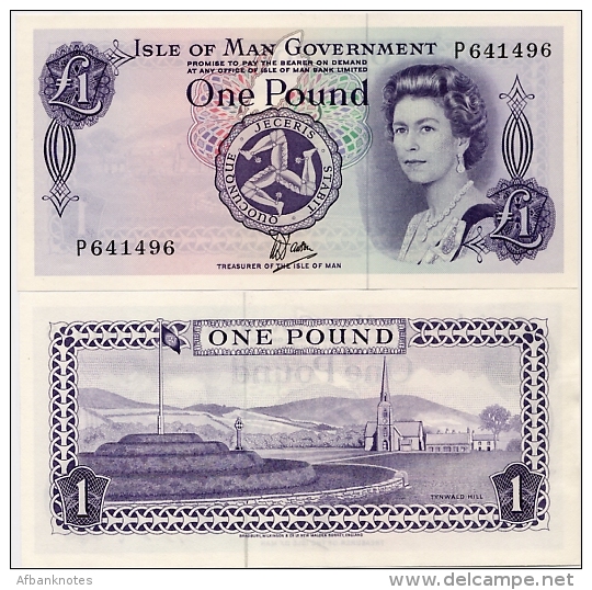 ISLE OF MAN       1 Pound       P-34a       ND (1979)       AUnc - 1 Pond