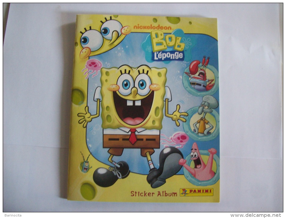 PANINI -  BOB  L´EPONGE  Nickelodeon - Album Vide Neuf - Poster Inclus - Edition Française