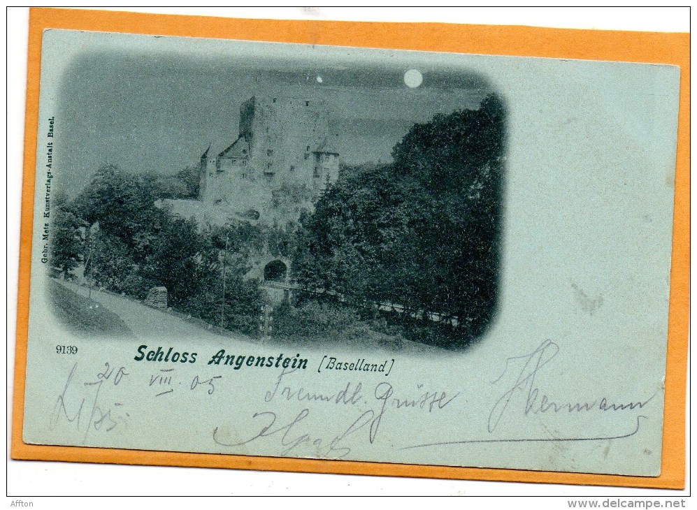 Schloss Angenstein 1900 Postcard - Autres & Non Classés