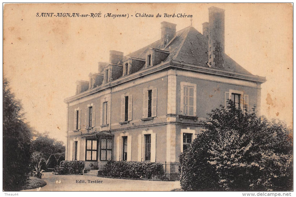 ¤¤  -  SAINT-AIGNAN-sur-ROE   -  Chateau Du Bord-Chéran    -  ¤¤ - Saint Aignan Sur Roe