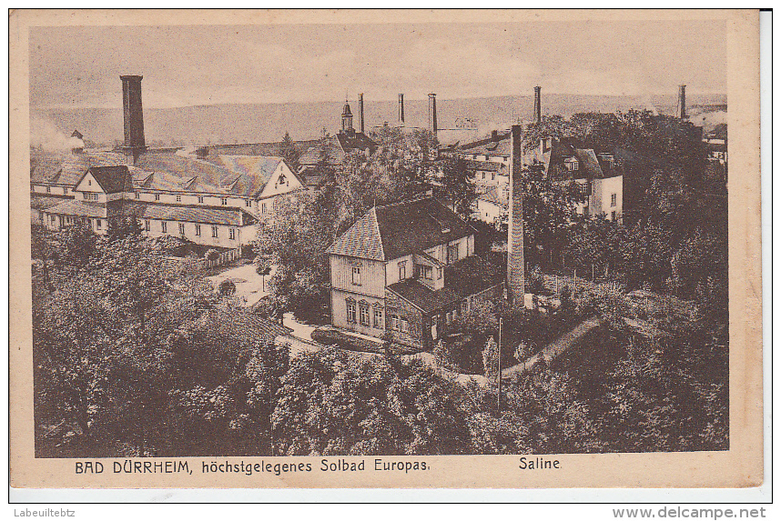 BAD DÜRRHEIM - Höchstgelegenes Solbad Europas   - Saline - Bad Duerrheim