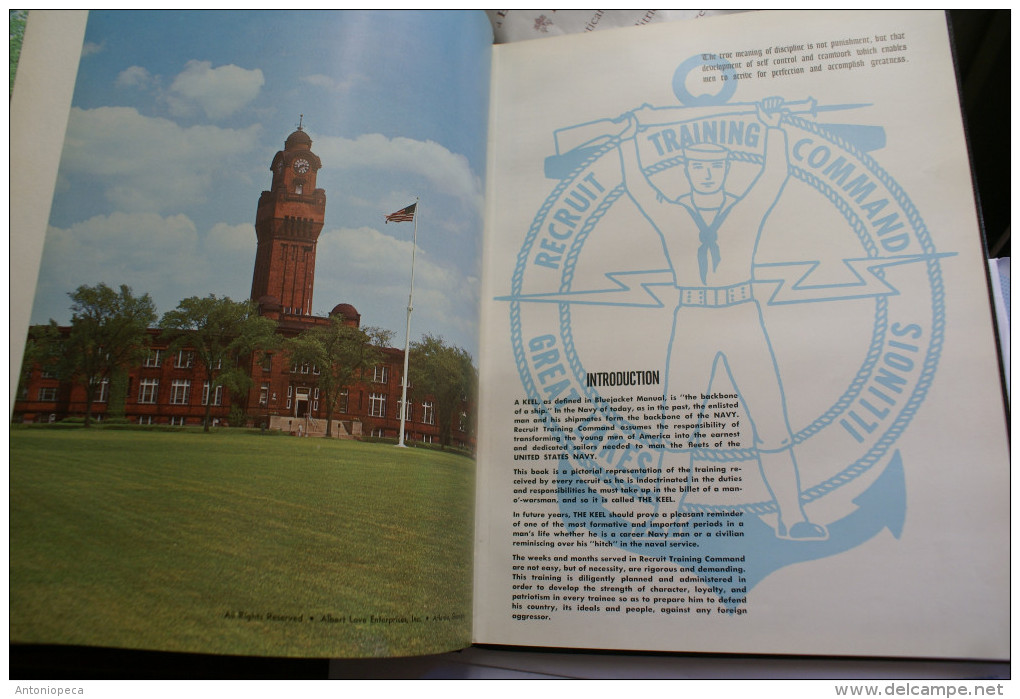 USA 1970 - KEEL, RECRUIT TRAINING COMMAND , US NAVY  GREAT LAKES ILLINOIS - 1950-Heute