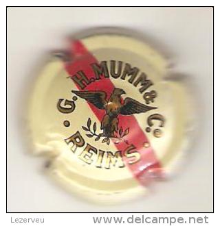 CAPSULE MUSELET CHAMPAGNE  MUMM   (or Rouge Sur Jaune) - Mumm GH Et Cie