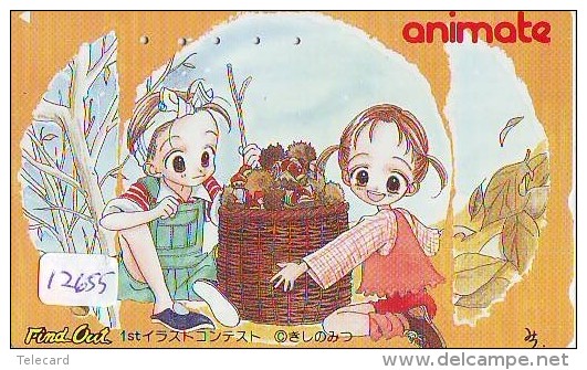 MANGA Télécarte Japon * Cinéma *  * ANIMATE * Animé (12.655) TELEFONKARTE * MOVIE * PHONECARD JAPAN - Kino