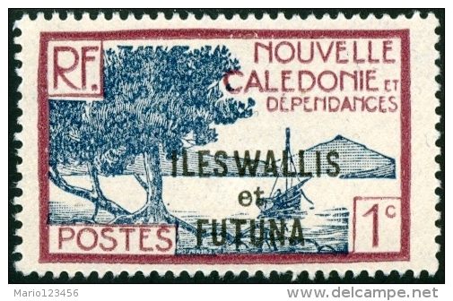 WALLIS AND FUTUNA, TERRITORIO FRANCESE, FRENCH TERRITORY, 1930, NUOVO (MNG), Mi 43, Scott 43, YT 43 - Nuovi