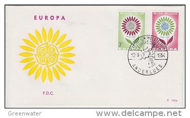 Europa Cept 1964 Belgium 2v FDC  (12966) - 1964