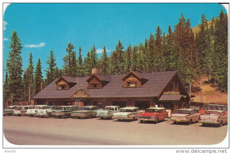 Monarch Pass Colorado, Monarch Crest House Roadside Attraction, Auto, C1950s Vintage Postcard - Rocky Mountains