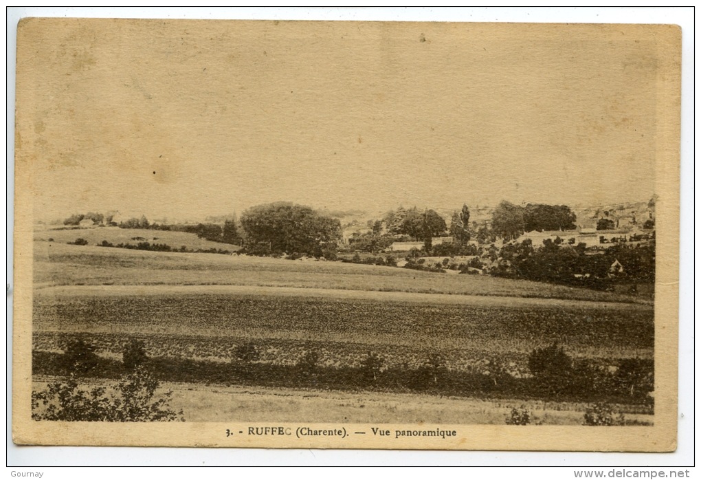 Ruffec (charente) Vue Panoramique N°3 - Ruffec