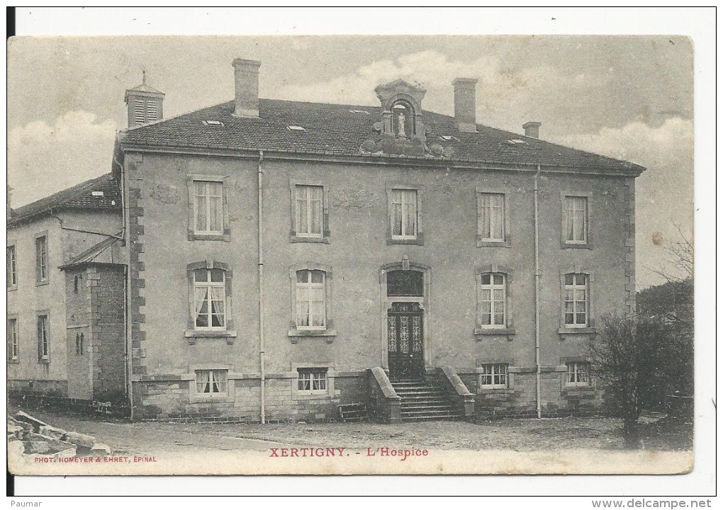 Xertigny   Hospice   Cachet Ambulant  Vesoul àNancy - Xertigny