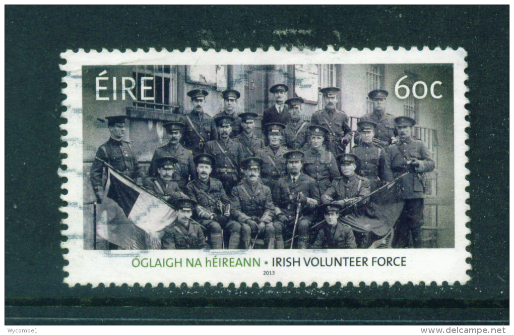 IRELAND  -  2013  Irish Volunteer Force  60c  Used As Scan - Used Stamps
