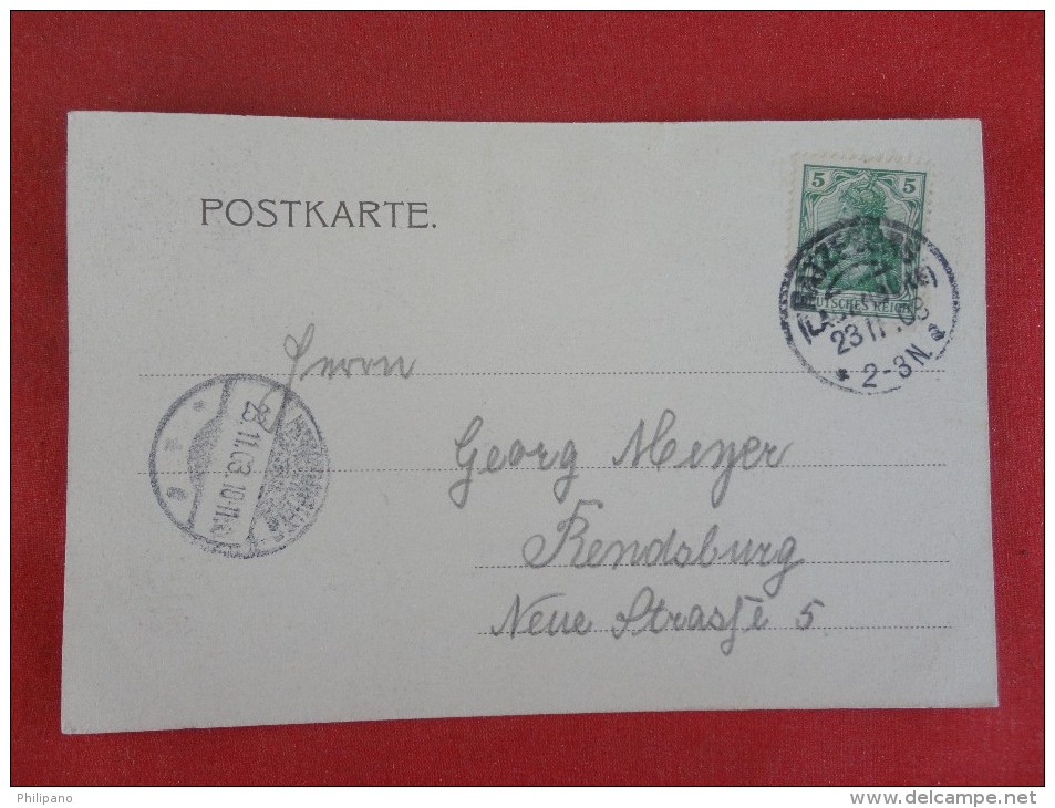 Germany > Schleswig-Holstein> Ratzeburg  Germany 1903 Stamp & Cancel   Cancel     Ref-1341 - Ratzeburg