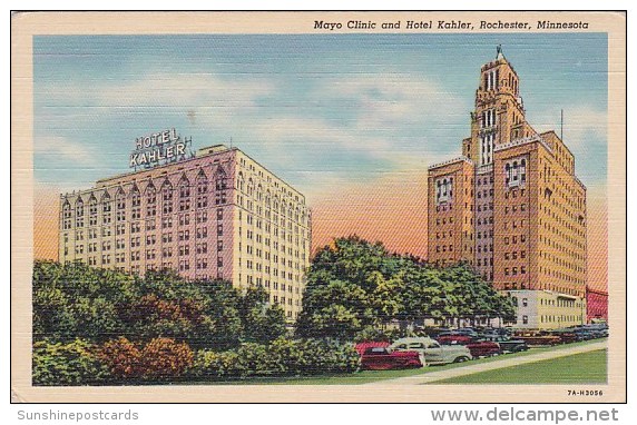 Mayo Clinic And Hotel Kahler Rochester Minnesota - Rochester